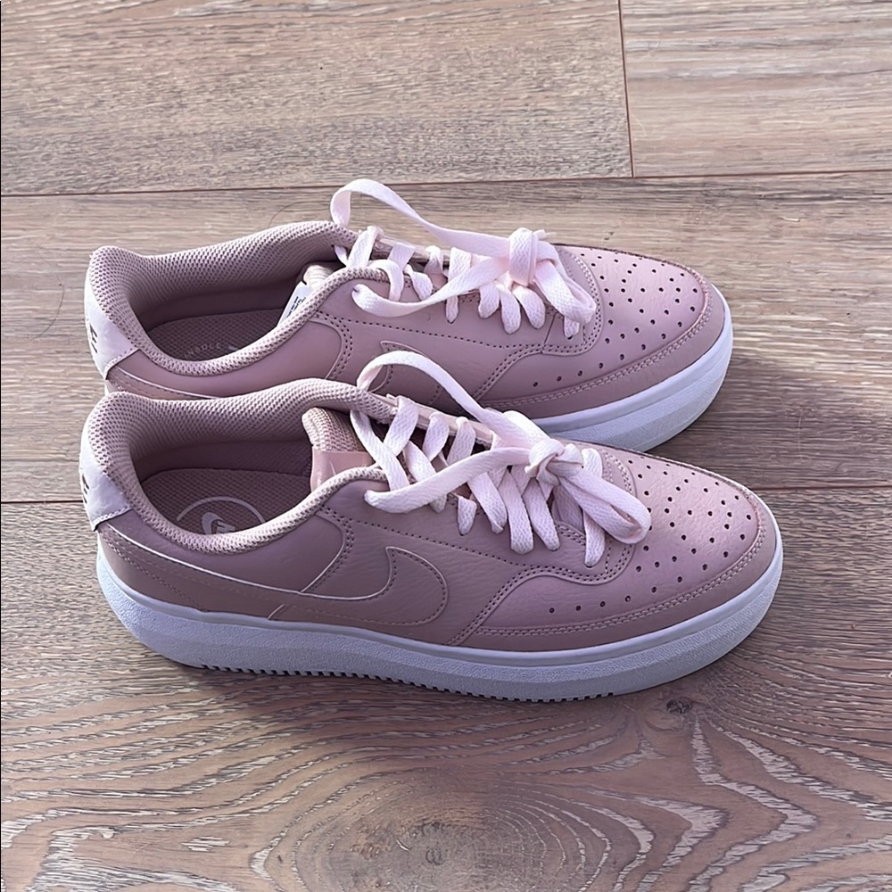 Nike Blush Pink Sneakers with White Soles